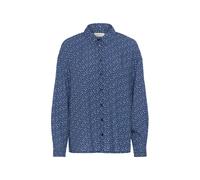 Cream Chemisier 'CRTiah' bleu / bleu foncé / blanc, Taille S