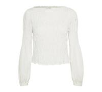 Cream - Chemisier Féminin avec Manches Bouffantes - Femme - Blouses et Chemises - Beige - Taille: 44 FR