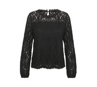 Cream - Chemisier en dentelle à manches longues - Femme - Blouses et Chemises - Noir - Taille: 36 FR