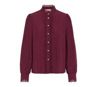 Cream Chemisier 'Pia' bordeaux, Taille L