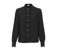 Cream Chemisier 'Pia' noir, Taille S