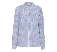 Cream Chemisier 'Tiah Malinka' bleu / blanc, Taille XS