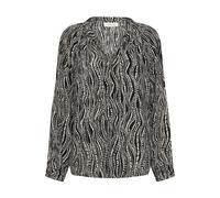 Cream Chemisier 'Tiah' noir / blanc, Taille XS