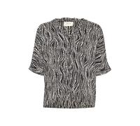Cream Chemisier 'Tiah' noir / blanc, Taille XS-S