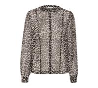 Cream Chemisier 'Yuna' beige / marron, Taille S