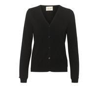 Cream - Gilet Noir en Tricot avec Col en V - Femme - Pulls - Noir - Taille: 40 FR