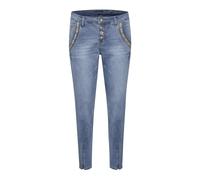 Cream - Jean en Denim Bleu Clair Brodé - Femme - Jeans - Bleu - Taille: W25