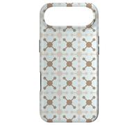 Cream Mauve Crosses Dots Atom Molecule Geometry Pattern Coque pour iPhone Air