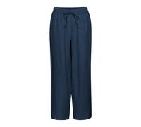 Cream - Pantalon en lin bleu robe - Femme - Pantalons - Bleu - Taille: 38/40 FR
