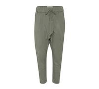 Cream - Pantalons de survêtement Gris Kaki avec Large Ceinture - Femme - Pantalons - Gris - Taille: 38/40 FR