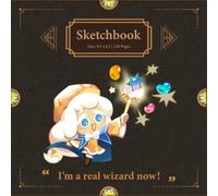 Cream Puff Cookie Sketchbook: Kingdom Run Drawing Journal with 120 blank pages in an 8.5 x 8.5 Art Doodle Pad for kids teens and creative artists