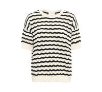 Cream Pull-over 'CR Holiday' noir / blanc, Taille XXL