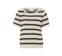 Cream Pull-over 'Dela' noir / coquille d'oeuf, Taille XS