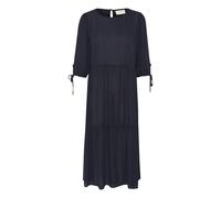 Cream - Robe Bleu Marine avec Détails à Volants - Femme - Robes - Bleu - Taille: 44 FR