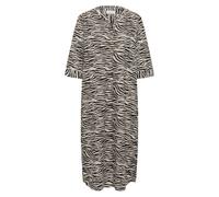 Cream - Robe Caftan en Lin Noir - Femme - Robes - Noir - Taille: 36 FR