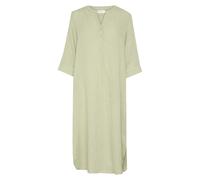 Cream - Robe Caftan en Lin Vert - Femme - Robes - Vert - Taille: 36 FR