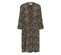 Cream Robe-chemise beige / marron / noir, Taille 44