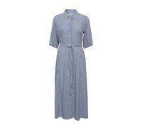 Cream - Robe Chemise Bleue à demi-manches - Femme - Robes - Bleu - Taille: 44 FR