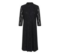 Cream, Femme, Robes, Noir, Taille: 36 FR Élégante Robe en Dentelle Pitch Black