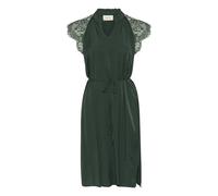 Cream Robe 'Nola' vert foncé, Taille 38