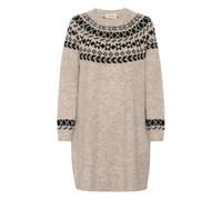 Cream Robes en maille 'CRCherrie' beige chiné / noir, Taille L