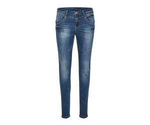 Cream - Slim-leg Rich Blue Denim Jeans - Femme - Jeans - Bleu - Taille: W34