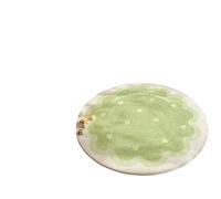 Cream Style Carpets for Living Room Cute Pink Bedroom Decor Carpet Fluffy Soft Round Lounge Rug Home Thick Plush Floor Mat(Color02,300x300cm)