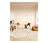Cream Style Carpets for Living Room Light Bedroom Decor Carpet Fluffy Soft Irregular Shape Rug Home Thick Plush Floor Mat(Color-13,80x120cm)