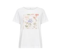 Cream T-shirt 'Tria' bleu ciel / vert / rouge pastel / blanc, Taille XS