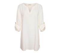 Cream - Tunique blanche avec col en V - Femme - Blouses et Chemises - Blanc - Taille: 48 FR