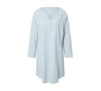 Cream - Tunique en Cachemire Bleu avec Col en V - Femme - Blouses et Chemises - Bleu - Taille: 42 FR