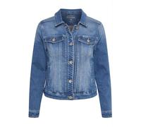 Cream - Veste en Jean Élégante avec Poches Poitrine - Femme - Vestes - Bleu - Taille: 36 FR