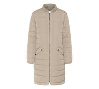 Cream, Femme, Manteaux, Beige, Taille: 38 FR Veste matelassée à rayures Silver Mink