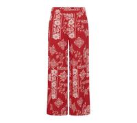 Cream - Wide Pantalons - Femme - Pantalons - Rouge - Taille: 46 FR
