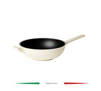 Cream WOK SAUTEUSE Ø32cm "COOK&COLOR"