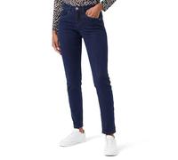 Cream Women's Jeans Skinny Fit Midrise Waist Regular Waistband 5 Pockets