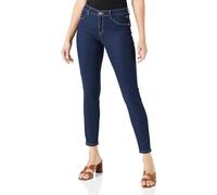 Cream Women's Jeggings Jeans Cropped Length Skinny Fit Midrise Waist Denim