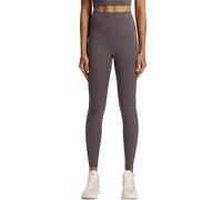 Creamlush Legging taille haute en tricot sans couture pour femme, doux comme du beurre, extensible, contrôle du ventre, pour le salon, l'entraînement, le yoga, la course à pied, Gris (A), XL