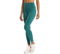 Creamlush Legging taille haute en tricot sans couture pour femme, doux comme du beurre, extensible, contrôle du ventre, pour le salon, l'entraînement, le yoga, la course à pied, Vert C., XL