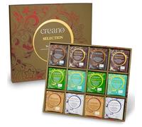 Creano - Coffret Cadeau de Thés Bio, 48 Sachets en 6 Variétés : Thé Vert, Thé Blanc, Thé Noir & Oolong, 96g - Idée Cadeau Originale et Naturelle*