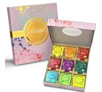 Creano - Coffret Infusions Bio 45 Sachets, 9 Variétés d’Herbes Différentes, 90g - Tisanes Mélangées pour Bien-être et Relaxation - Idée Cadeau Santé*