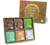 Creano Thé Bio "Organic Tea Blend" - Coffret 24 sachets, 6 variétés (Vert, Blanc, Noir & Oolong) - Coffret cadeau naturel, Infusions*