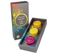 Creano tisane biologique en vrac assortiment "Spicy" boîte métal 3 variétés tisane épicée curcuma gingembre chai thé bio 61 g coffret cadeau*