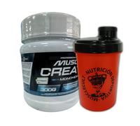 Creapure® Creatina Monohidrato En Polvo + Shaker