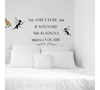 CREARREDA Sticker mural autocollant mural en vinyle non toxique amovible, décoration pour chambre, salon et cuisine pour murs clairs, facile à coller et durable