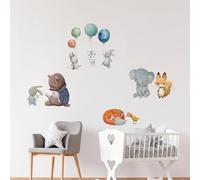 CREARREDA Sticker mural autocollant mural en vinyle non toxique amovible, décoration pour chambre, salon et cuisine pour murs clairs, facile à coller et durable