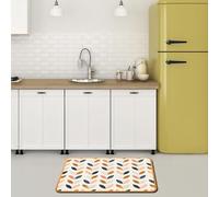CREARREDA Tapis de Bain Absorbant et antidérapant avec Impression 40 x 60 cm, fabriqué en Italie, Tapis de Bain Doux à Absorption Rapide, Convient pour descendre de Douche, Baignoire et lavabo ne Pas