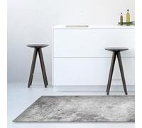 CREARREDA Tapis de Cuisine antidérapant Grunge 50x120 Tapis de Protection de Sol en Vinyle 100% fabriqué en Italie, avec Encre Non Toxique, Ignifuge et résistant à l'eau