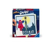 CreArt 20x20 cm Spider Man, Loisir créatif, 23891,