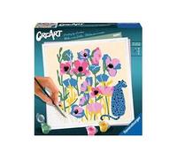 Ravensburger - Peinture par numéros CreArt Poppy - 20x20 cm - Adulte - Artiste Jolane - 23667